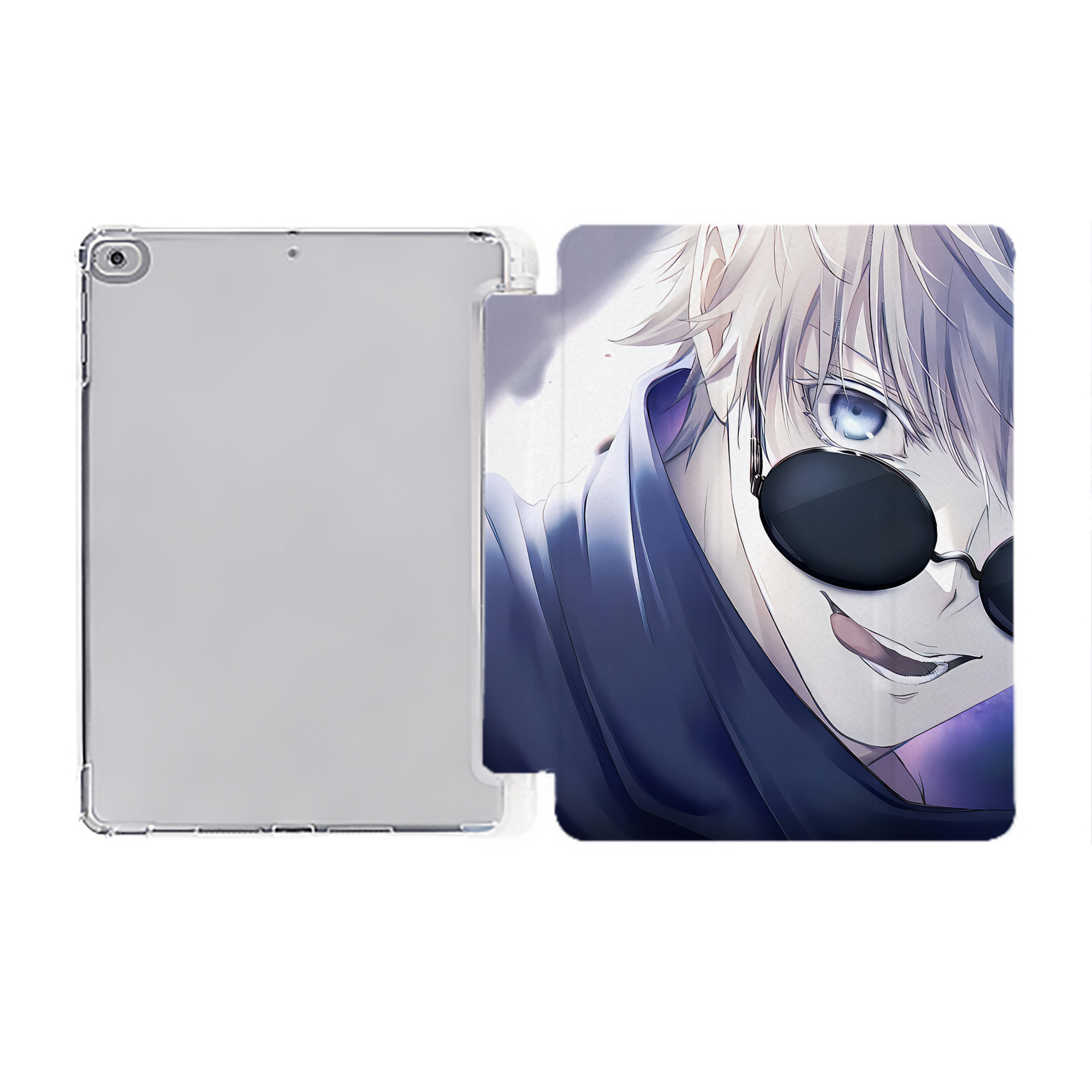 （画像用） SPY×FAMILY间谍家家酒 IPad ケース ペン収納付き 三つ折りスタンド PUレザー×シリコン 対応機種9.5/10.5/10.9インチ